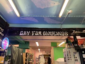   at Desert Island Dumplings in Manchester