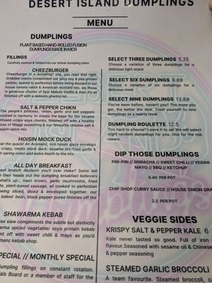  at Desert Island Dumplings in Manchester