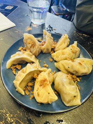   at Desert Island Dumplings in Manchester