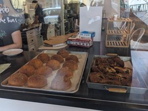This morning's savory baked goods at Knead  in Albuquerque
