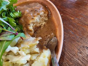 Biscuits and gravy at Knead  in Albuquerque