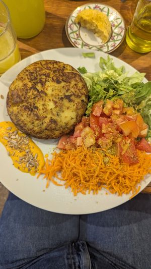 El plato del día at Verde Pistacho in Buenos Aires