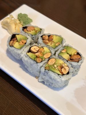 Avocado peanut rolls- excellent   at Mizuki Fusion in Faribault