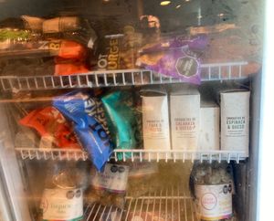 Frozen food at Eneldo Mercado Natural - Aguero in Buenos Aires