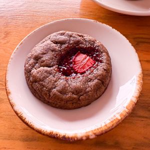 Chocolate cookie  at Nanita in Oaxaca