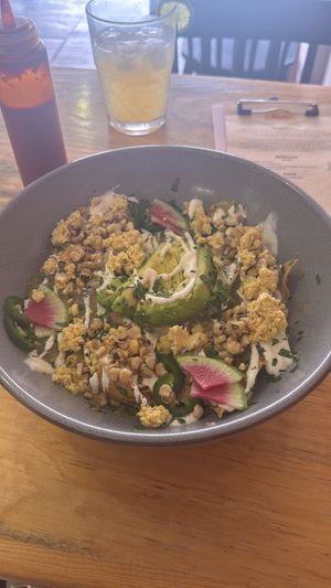 Chilaquiles  at Nanita in Oaxaca