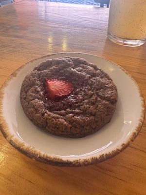 Choc cookie at Nanita in Oaxaca