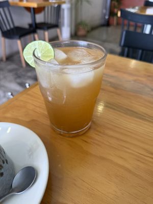 Piloncillo Ginger Ale  at Nanita in Oaxaca