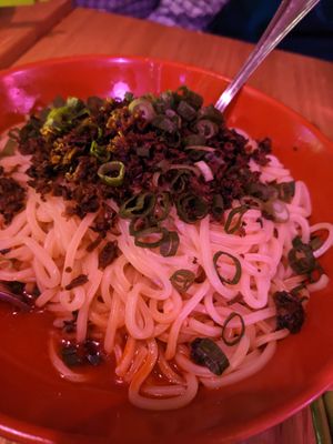 Dan Dan Noodles at Spicy Moon  - Bowery in New York City