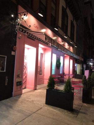 Front door   at Spicy Moon  - Bowery in New York City