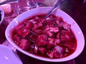 Visually spicy but bland.  at Spicy Moon  - Bowery in New York City