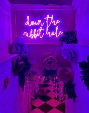 Down the rabbit hole  at Spicy Moon  - Bowery in New York City