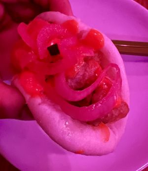 Maitake bun  at Spicy Moon  - Bowery in New York City