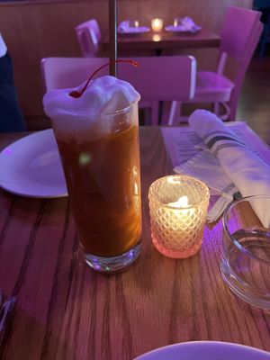 Thai Iced Teaa  at Spicy Moon  - Bowery in New York City