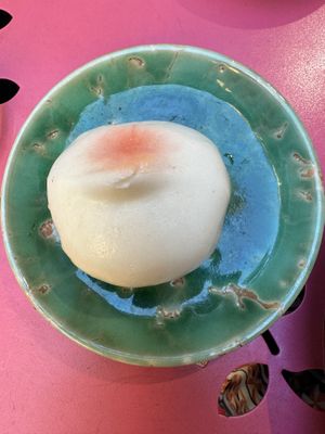 Red bean bun   at Spicy Moon  - Bowery in New York City