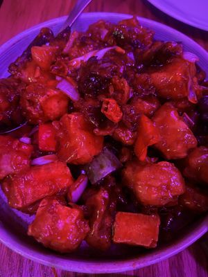 Kung pao tofu   at Spicy Moon  - Bowery in New York City