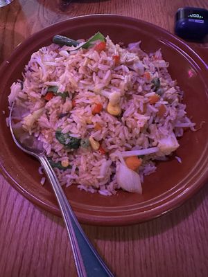 Vegetable fried rice   at Spicy Moon  - Bowery in New York City