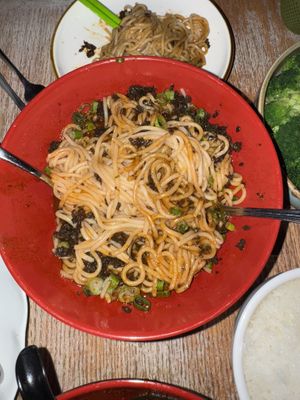 Dan Dan Noodles (gluten free)  at Spicy Moon  - Bowery in New York City