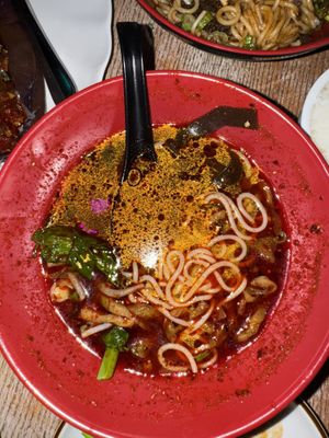 Hot and Sour Soup  at Spicy Moon  - Bowery in New York City
