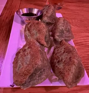 Veggie dumplings   at Spicy Moon  - Bowery in New York City