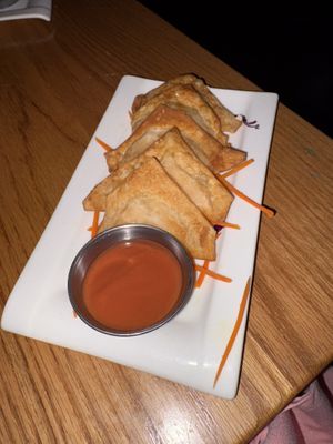 Crabless rangoon  at Spicy Moon  - Bowery in New York City