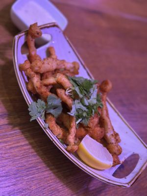 Vegan Calamari   at Spicy Moon  - Bowery in New York City
