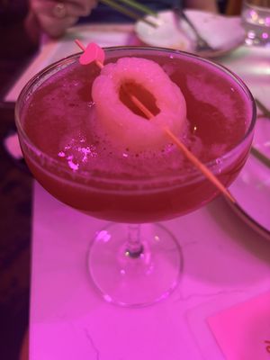 Lychee martini  at Spicy Moon  - Bowery in New York City