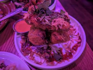 Crispy eggplant   at Spicy Moon  - Bowery in New York City