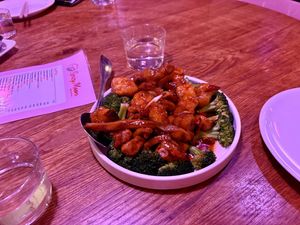 General Tso’s Duck  at Spicy Moon  - Bowery in New York City