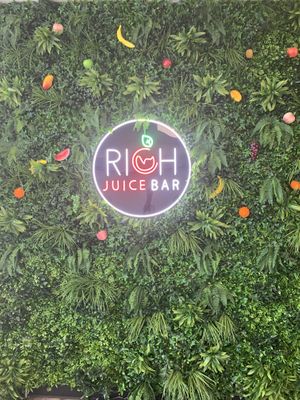 Interior  at Rich Juice Bar in Baltimore