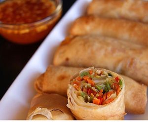 Spring roll at Garden India in Thousand Oaks