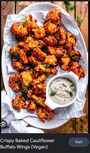Cauliflower Manchurian - sweet , tangy, and can be spicy ( if needed) all at the same time!!! at Garden India in Thousand Oaks