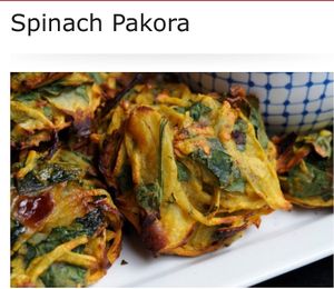 Spinach base vegan kabab at Garden India in Thousand Oaks