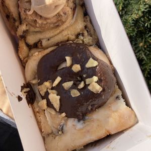 Banana bread roll  at Cinnamood in Kassel