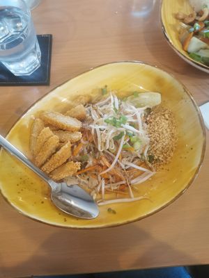 Vegan pad Thai at Chai-Yo in Richmond