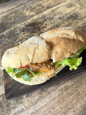 tofu banh mi   at Xich Lo in Canggu