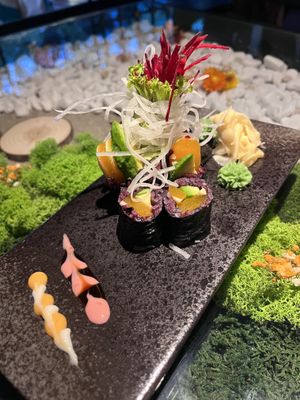 Yummy!!! Lax Avo Sushi 😍😍😍  at Emira in Berlin