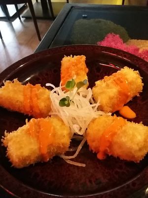Crispy tofu, part of the (very affordable) lunch deal at Emira in Berlin