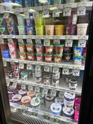 Plethora of Vegan Frozen Treats and Nice Creams  at Sprouts Farmers Market in Dublin
