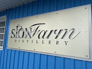 Outside  at Sion Farm Distillery in St Croix