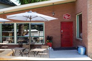 Entrance  at Little Brick in Edmonton