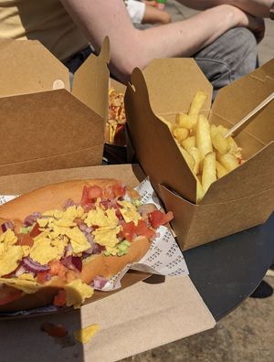  at Vegan Bites in Cambridge