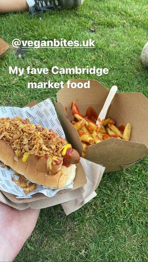   at Vegan Bites in Cambridge