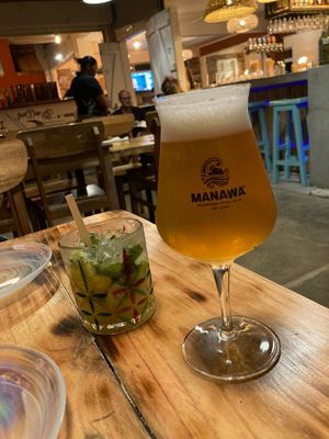 Craft beer at Blue Bamboo in Pointe Desny