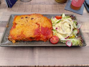Moussaka at Helgoländer Fährhaus in Heligoland