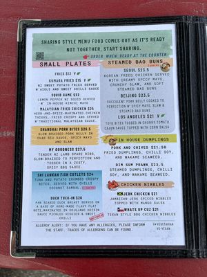 Menu  at Mr & Mrs Glen's Cafe in Glenorchy