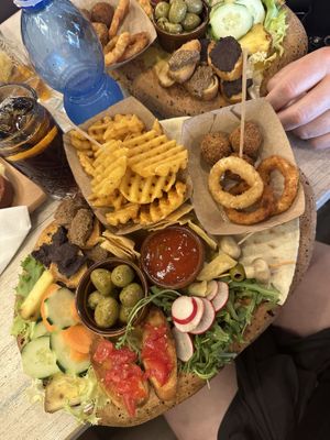 Vegan Taglieri  at New Bar Mexico in Assemini