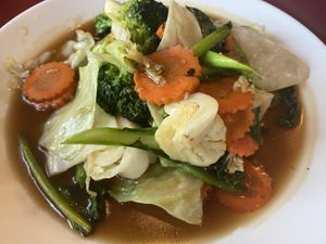 Pad Pak   at Thai Lotus in Winchester