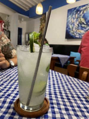 Virgin mojito  at Zaitun Restaurant Amed in Abang