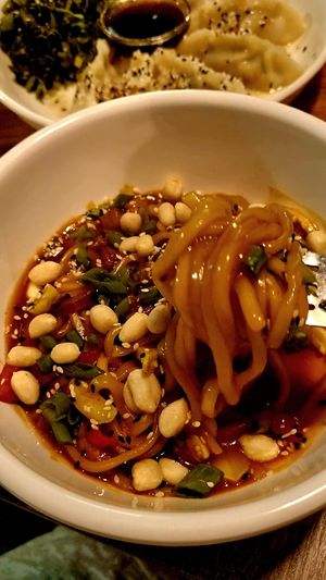 Chicken wok at Vegan Bro  in Batumi